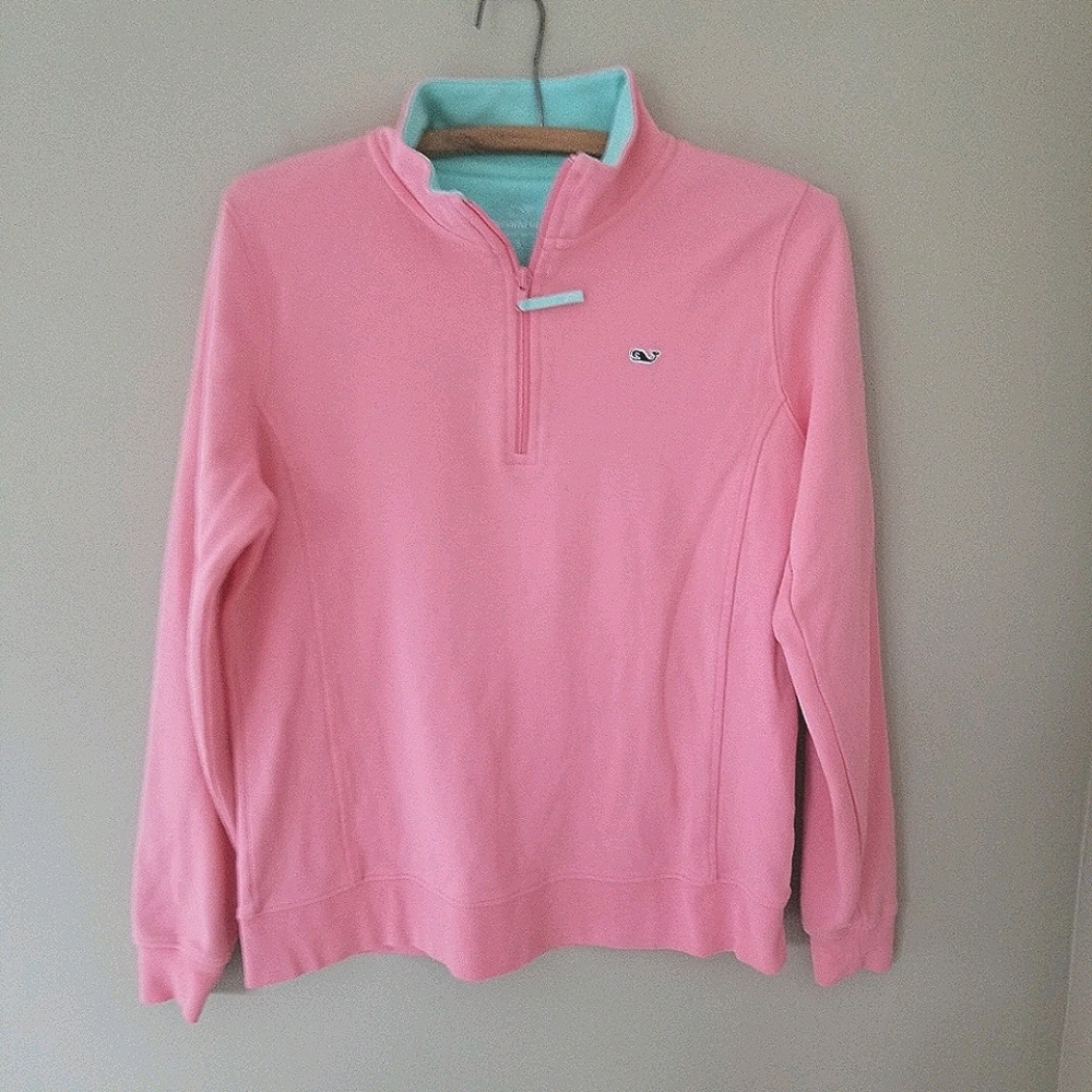 Vineyard Vines cotton 1/4 zipup sweatshirt